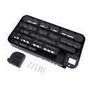 Battery Organizer Storage Rack With A Battery Tester Holds 72 Batteries