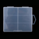 24 x AA Batteries Storage Box, Battery Storage Case, Battery Holder Clear