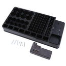Battery Organizer Storage Rack With A Battery Tester Holds 98 Batteries