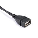 Micro USB Male To USB Female Host OTG Cable + Micro USB Adapter Y Splitter
