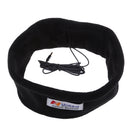 Ultra Soft Wired Sleep Headphones Comfortable Eye Mask Built-in HD Audio Speaker, Perfect for Bedtime, Travel & Meditation Black