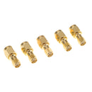SMA Male to Female Connectors, RF Coax Radio Antenna Adapters (Pack of 10)