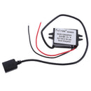 DC-DC Step-down Module DC 9V 12V 24V 36V 48V 60V (8-60V) To o 3.7V-12V 3A Converter Regulator Waterproof Buck Power Supply Module