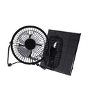 6V 3W Solar Panel Battery Charger Modile Tablet Charging Board with 4'' Fan
