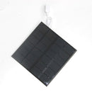 6V 3W Solar Panel Battery Charger Modile Tablet Charging Board with 4'' Fan
