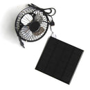 6V 3W Solar Panel Battery Charger Modile Tablet Charging Board with 4'' Fan