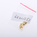 2 Pieces Dust Cap for SMA Female RF Connector Brass Body Gold