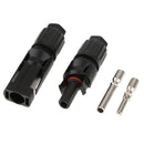 1 Pairs MC4 Solar Panel Cable Connectors IP67 DC 1000V 60A Adapter Plug