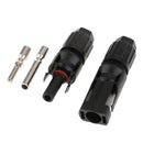 1 Pairs MC4 Solar Panel Cable Connectors IP67 DC 1000V 60A Adapter Plug