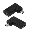 USB-C (Female) Adapter, USB Type C (Female) to Micro USB (Male) Sync and Charging Adapter for Digital Camera, Power Bank, Samsung Galaxy S7, S7 Edge and more (Pack of 2)