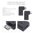 USB-C (Female) Adapter, USB Type C (Female) to Micro USB (Male) Sync and Charging Adapter for Digital Camera, Power Bank, Samsung Galaxy S7, S7 Edge and more (Pack of 2)