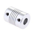 Flexible Couplings 6mm to 8mm Shaft for NEMA 17 RepRap 3D Printer or CNC Machine