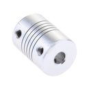 Flexible Couplings 6mm to 8mm Shaft for NEMA 17 RepRap 3D Printer or CNC Machine