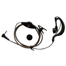 1pin 2.5mm Black Aluminum Foil Earpiece Earphone Headset for Motorola Talkabout Cobra Walkie Talkie Two Way Radio 1pin