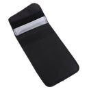RFID Signal Blocking Bag Anti Theft Bag Car Key FOB & Cell Phone & Electronic Card Blocking Pocket Black