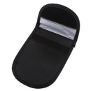 RFID Signal Blocking Bag Anti Theft Bag Car Key FOB & Cell Phone Blocking Pocket Black