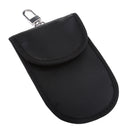 RFID Signal Blocking Bag Anti Theft Bag Car Key FOB & Cell Phone Blocking Pocket Black