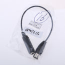 Din 5 Pin Male Plug to 6.35mm 1/4'' Female Jack Socket Stereo Audio Cable