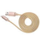 1M Light Up Micro USB Data Sync Charger Cable For Android Samsung Gold