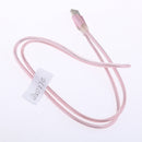 1M Light Up USB To USB C Data Sync Charger Cable For Phone Tablet Rose Gold