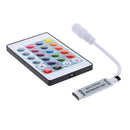 24-Key RGB LED Strip 12V IR Remote Control Controller