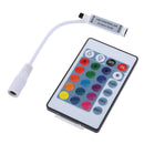 24-Key RGB LED Strip 12V IR Remote Control Controller