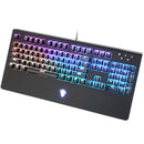 K11 104 keys RGB LED Mechanical Gaming USB Keyboard A optical axis