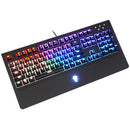 K11 104 keys RGB LED Mechanical Gaming USB Keyboard A optical axis