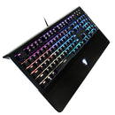 K11 104 keys RGB LED Mechanical Gaming USB Keyboard A optical axis