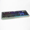 Wired Backlghit Mechanical RGB LED 104 Keys Gaming Keyboard Switches Real RGB