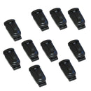 10 Pieces Belt Clip For Motorola Talkabout 2 Way Radios Walkie-talkie Black