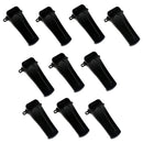 10 Pieces Black Color Belt Clip for Baofeng Two-Way Radio BF-666S/BF-777S/BF-888S