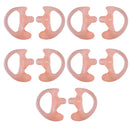 5Pairs Silicone Soft Ear Bud For Covert Acoustic Tube Earpiece For Two-way Radio M Pink