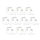Twist On Replacement Acoustic Tube for Two Way Radio Headset Earpiece Earphone (Pack of 10)