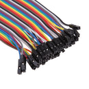 40Pin Multicolored Dupont Wire Kit Breadboard Jumper Wires Ribbon Cable