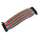 40Pin Multicolored Dupont Wire Kit Breadboard Jumper Wires Ribbon Cable