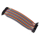 40Pin Multicolored Dupont Wire Kit Breadboard Jumper Wires Ribbon Cable