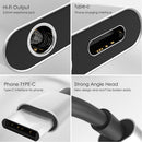 USB C to 3.5mm Headphone Jack Adapter with Fast Charging Port 2 in 1 Hub for Samsung, Pixel, HTC, Sony (Silver)
