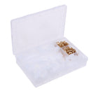380Pcs 2.8mm Pitch 2 3 4 6 Pin Male & Female Plug Crimp Wire Terminals Connector Assortment
