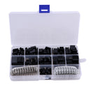 2.54mm Pitch Cable Wire Connector Housing Male Female Crimp Pin Terminal Assortment Kit 1/2/3/4/5/6 Pins (620pcs a Pack)