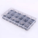 900Pieces 18 Values Tripolar 3 Pins Transistor NPN PNP Assortment Kit Set