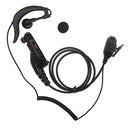 G Shape Earpiece Headset Mic Compatible For Motorola XPR 6000 XPR6500 XPR6550 XPR 7000 XPR 7550 XiR-P8200 XiR-P8268 Two-Way Radio