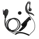 G Shape Earpiece Headset Mic Compatible For Motorola XPR 6000 XPR6500 XPR6550 XPR 7000 XPR 7550 XiR-P8200 XiR-P8268 Two-Way Radio