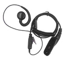 G Shape Earpiece Headset Mic PTT For Motorola Mototrbo Xpr-6300 Xpr-6350 Xpr-6380 Xpr-6500 Xpr-6550 Xpr-6580 Xpr-7350 Xpr-7550 Radio