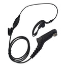 G Shape Earpiece Headset PTT Mic Compatible For Motorola XPR 6000 XPR6500 XPR6550 XPR 7000 XPR 7550 XiR-P8200 XiR-P8268 Two-Way Radio