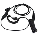 G Shape Earpiece Headset PTT Mic Compatible For Motorola XPR 6000 XPR6500 XPR6550 XPR 7000 XPR 7550 XiR-P8200 XiR-P8268 Two-Way Radio