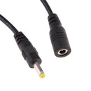 2Pcs DC Power Adapter Cable 4.0x1.7mm Male Plug to Female Jack Converter 1.5Meter/5ft
