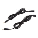 2Pcs DC Power Adapter Cable 4.0x1.7mm Male Plug to Female Jack Converter 1.5Meter/5ft
