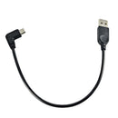 25cm 90 Degree Angled USB3.1 Type C Male USB-C To Usb2.0 A Male Data Cable