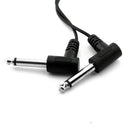 3.5mm 1/8" Stereo Female To 2x 6.35mm 1/4" TS Mono Male Y Splitter Cable